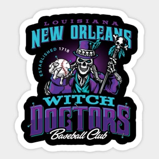 New Orleans Witch Doctors Sticker